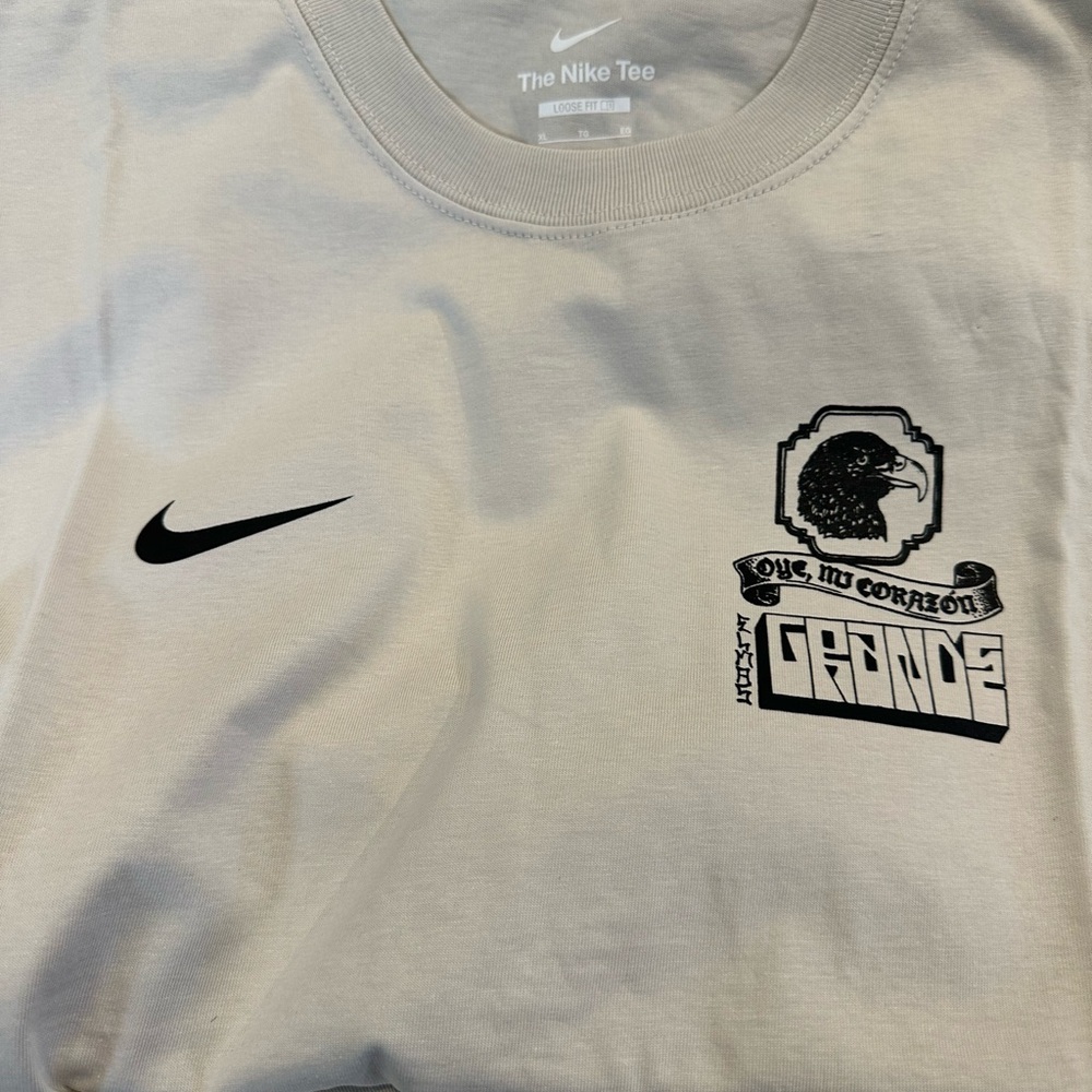 Nike Gray Graphic Tee Club América LA street